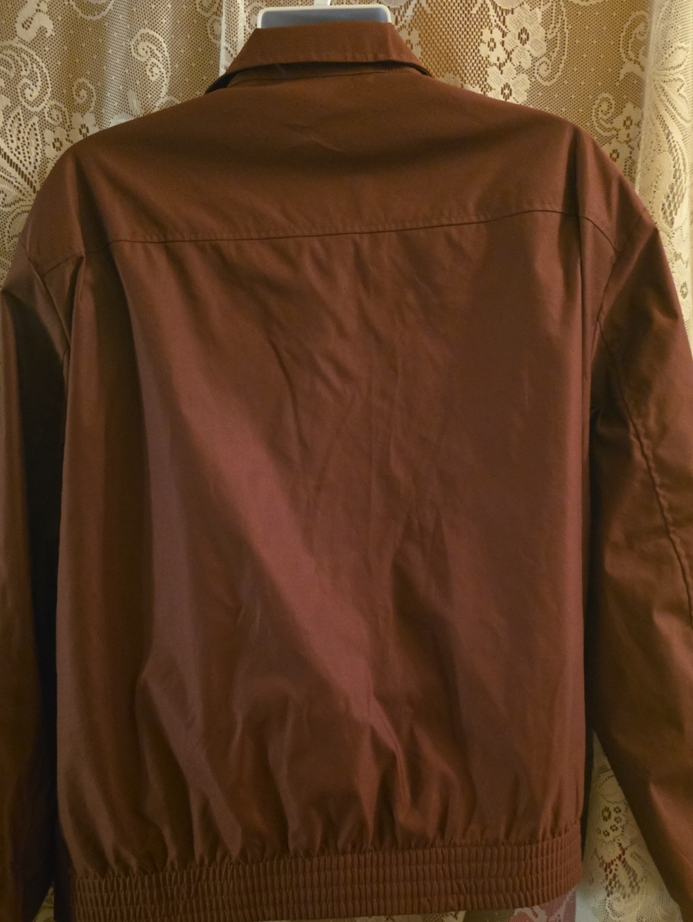 New Goodfellow Men's XXL Rust Brown Lightweight Utility Zip Jacket - Picture 5 of 9